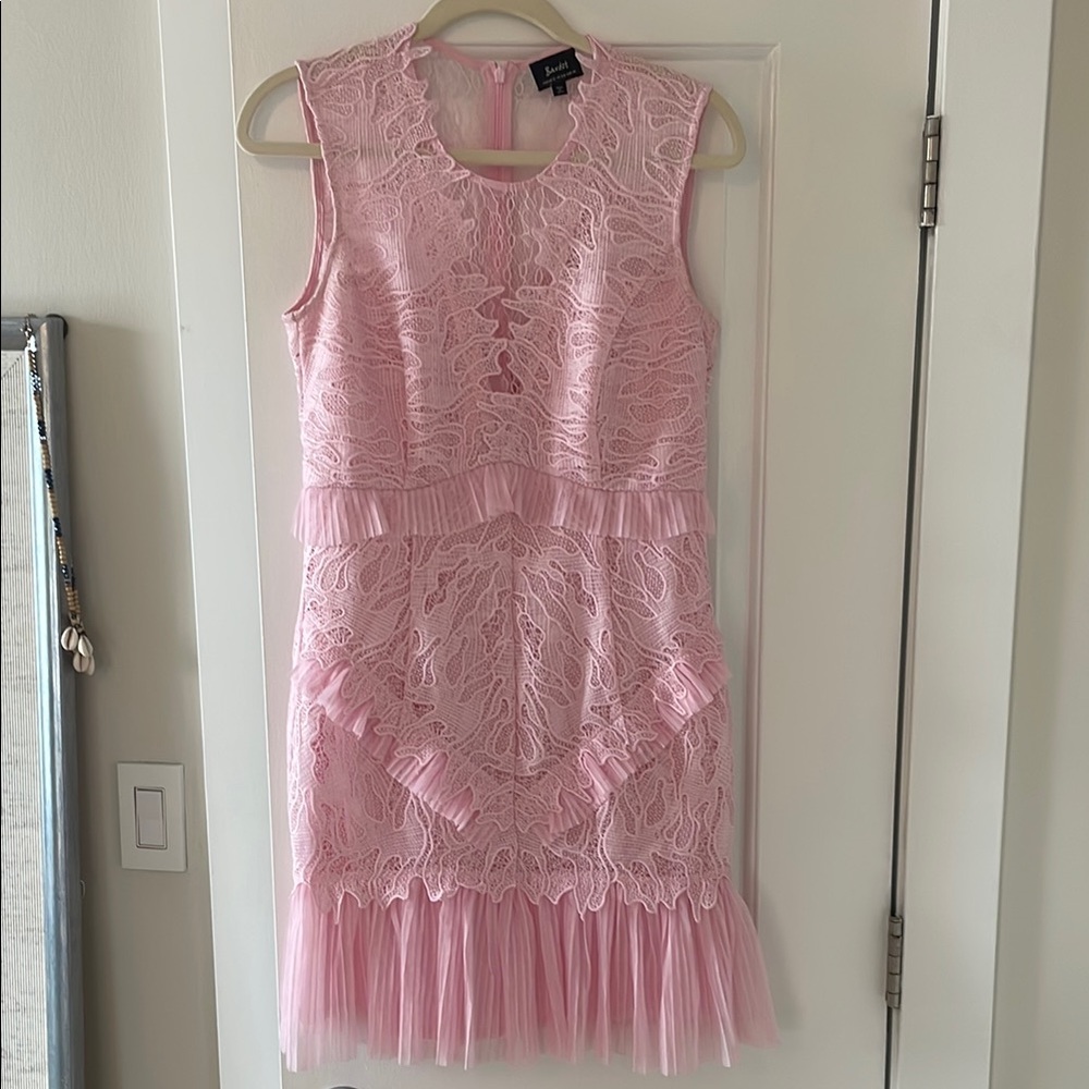 Pink Lace Dress